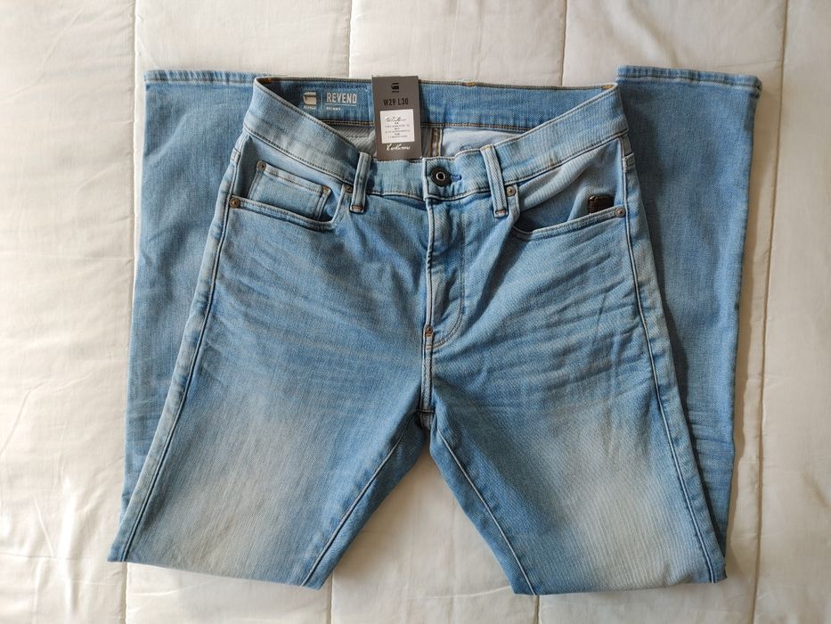 Calças G-Star Raw Revend Skinny, W29 L30, Novas!