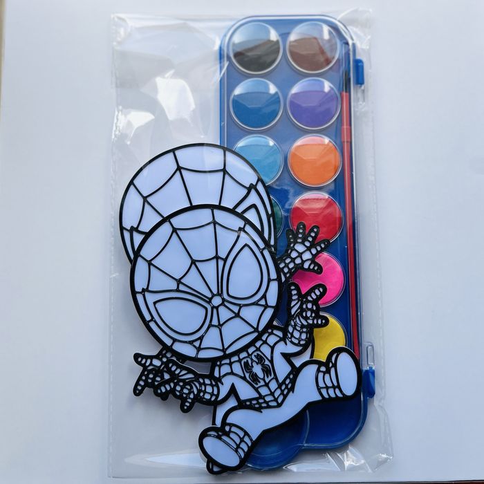Kit de Colorir Infantil - Spider Man (Kit Festa)
