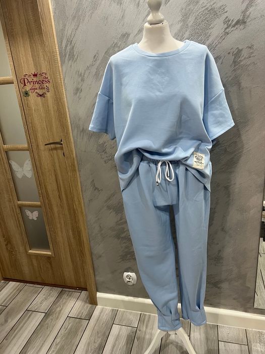 Set baby blue dres masełko