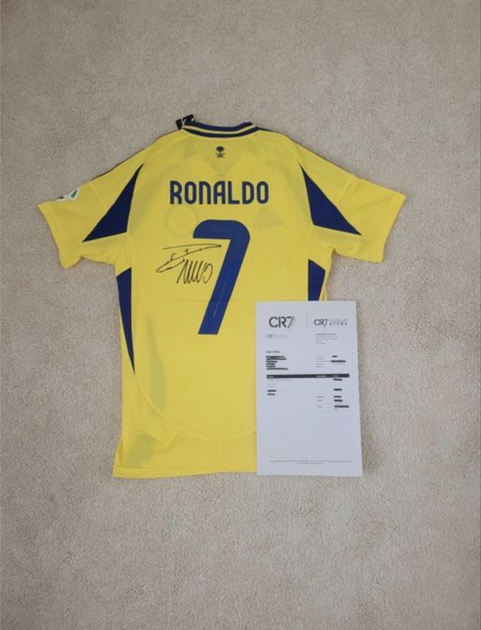 Cristiano Ronaldo - Camisola Assinada - Al Nassr