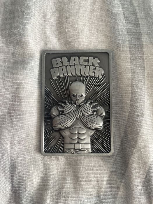 Lingote Oficial Pantera Negra Marvel – Edição Limitada (Fanattik)