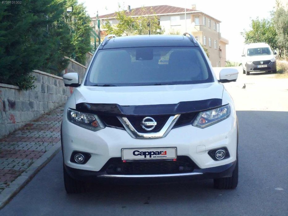 Nissan Xtrail 2014+ Дефлектор капоту (EuroCap)