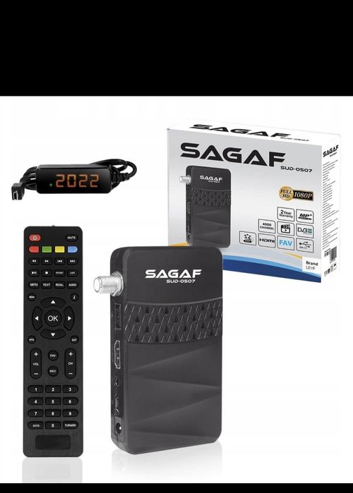 Dekoder DVB-S2 Leyf Sagaf SUD-0507