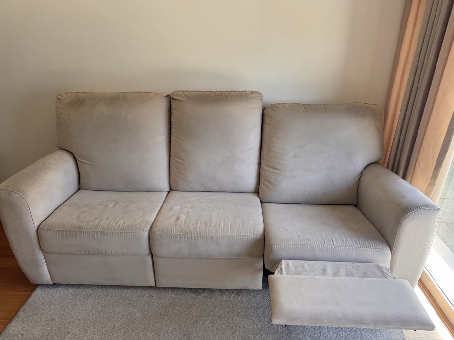 Sofa com lugar extensivel