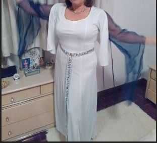 Lindo vestido comprido