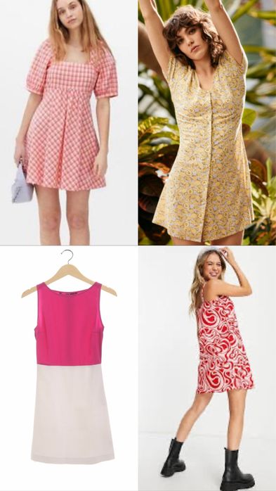 Плаття h&m zara lefties S-M літня сукня
