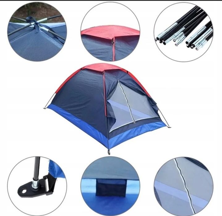 Namiot 3-os. „Błyskawica” – wędkarski / turystyczny / wojskowy, rozkła