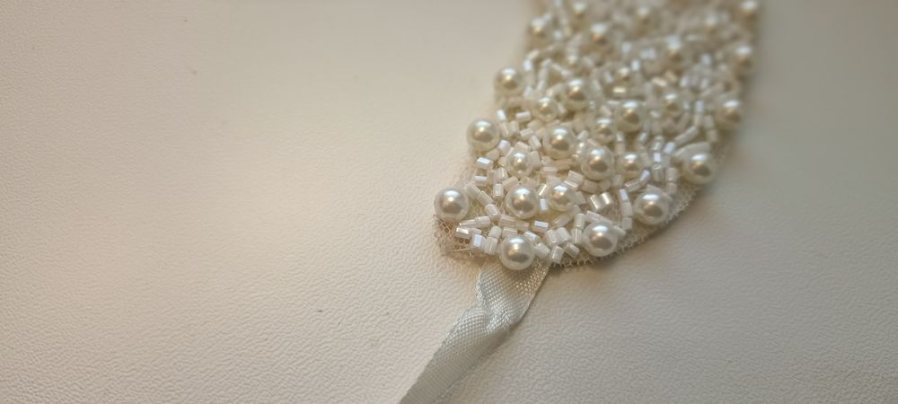 Kołnierz z koralików