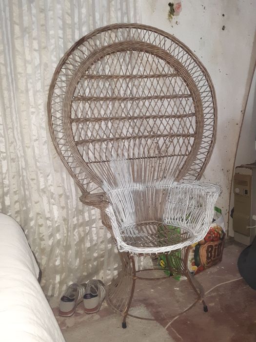 Cadeira pavão de verga