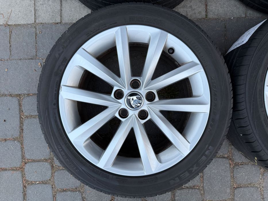 Koła LATO 16" Skoda Fabia VW Polo Seat 5x100 7J ET46 Nexen 215/45/16