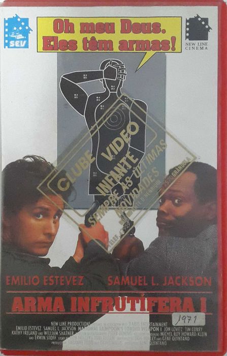 33° Pack de 8 filmes VHS