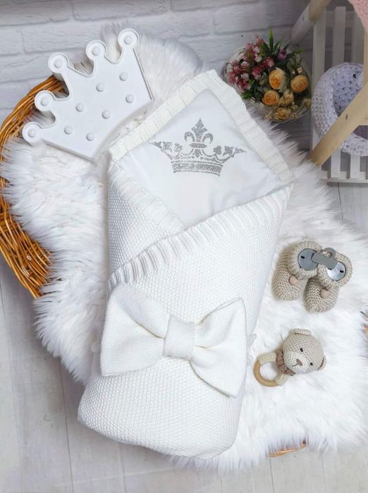 Конверт з комбінезоном та шапкою