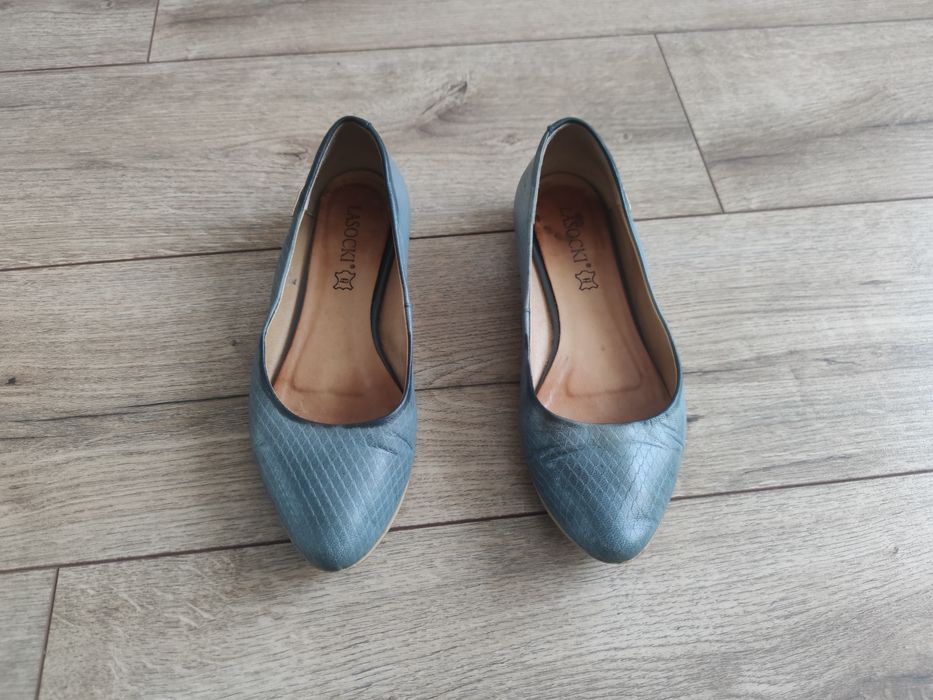 Używane/Znoszone baleriny Lasocki