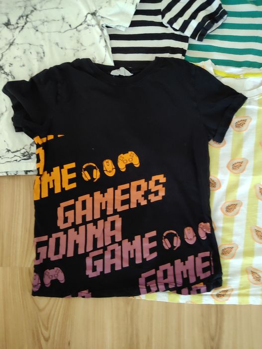 T-shirt 6 sztuk bluzki