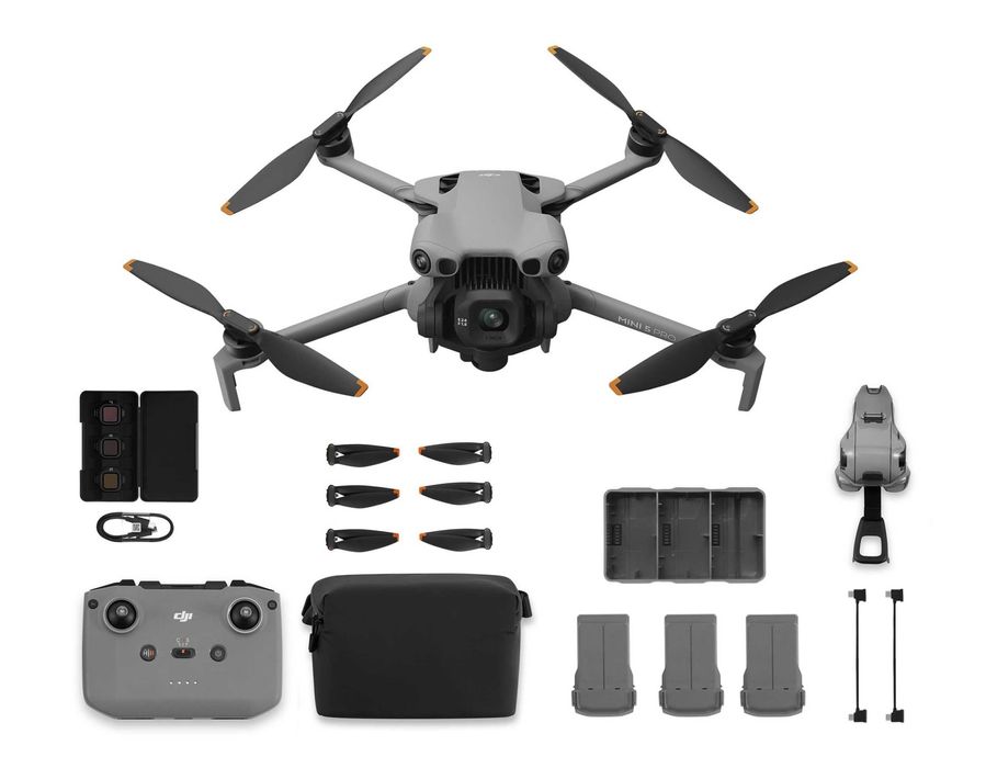 Dron DJI Mini 5 Pro 4K Fly More Combo CMOS Kontroler RC-N3