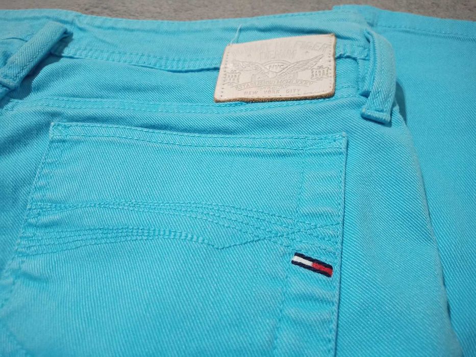 Spodnie rybaczki Tommy Hilfiger River Blue W28