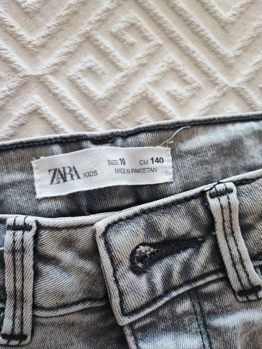 Calças de ganga- preta e azul