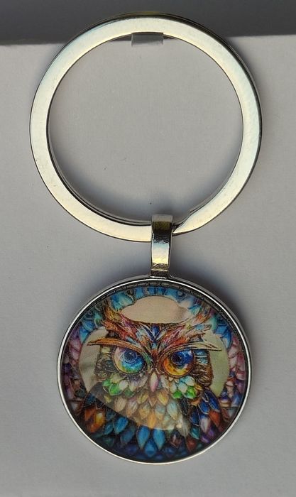 Brelok do Kluczy z Logo Sowy