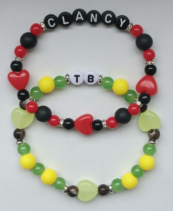 Bransoletki "Clancy" i "TB" Twenty One Pilots (2 szt.)