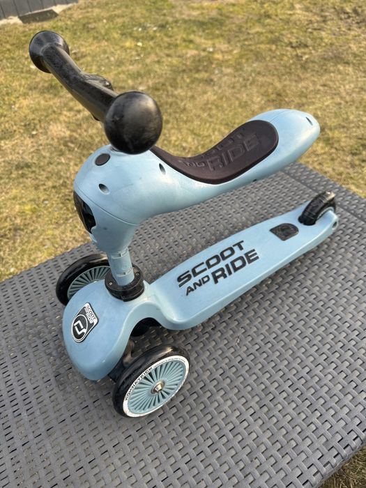 SCOOT AND RIDE HIGHWAYKICK 1 jeździk 2W1 hulajnoga