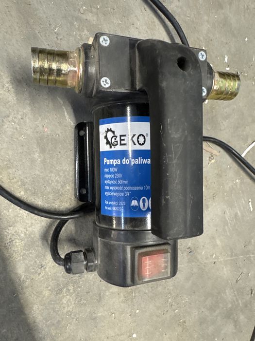 Pompa do paliwa oleju Geko 08-150WZC 230v 180W