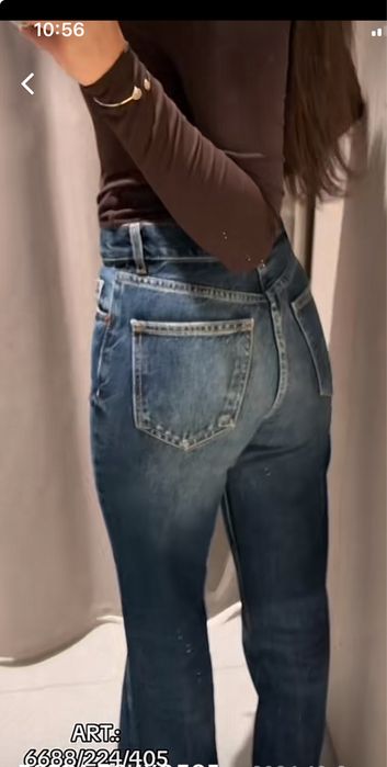 Джинси Zara wide leg, high waist, 36 розмір