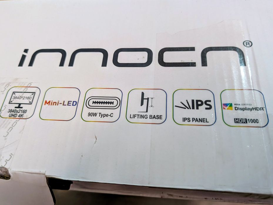 Mini LED монітор INNOCN 32M2V 32" 4k 144 Hz HDR1000 IPS macOS Windows