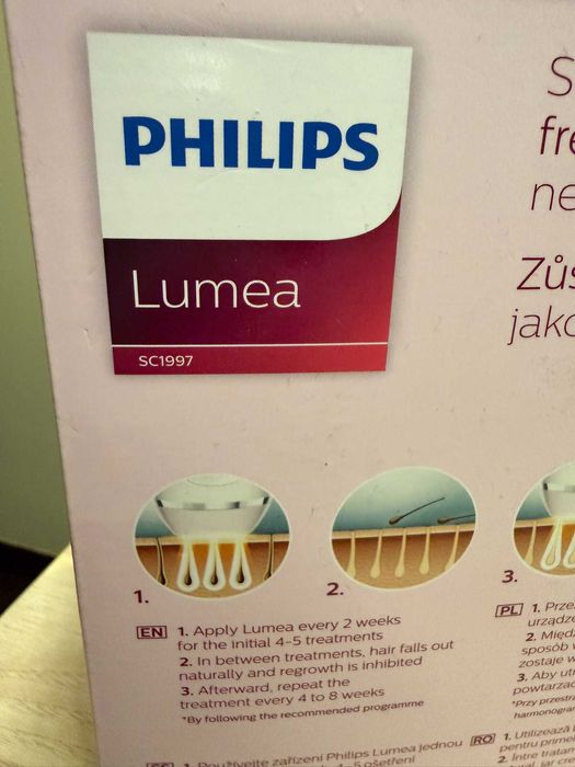 Philips Lumea Advanced SC1997/00 mało używany