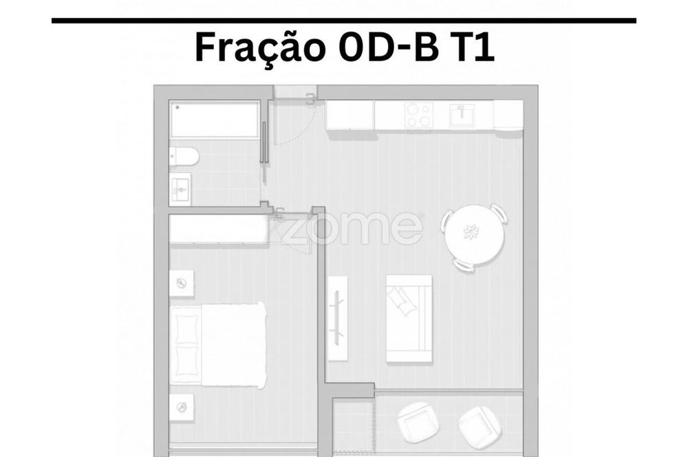 Apartamento T1 Luxuoso em construção na Praia da Vagueira