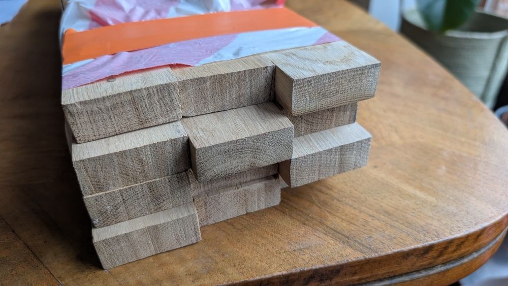 Kantówki dębowe bardzo dobrej jakosci