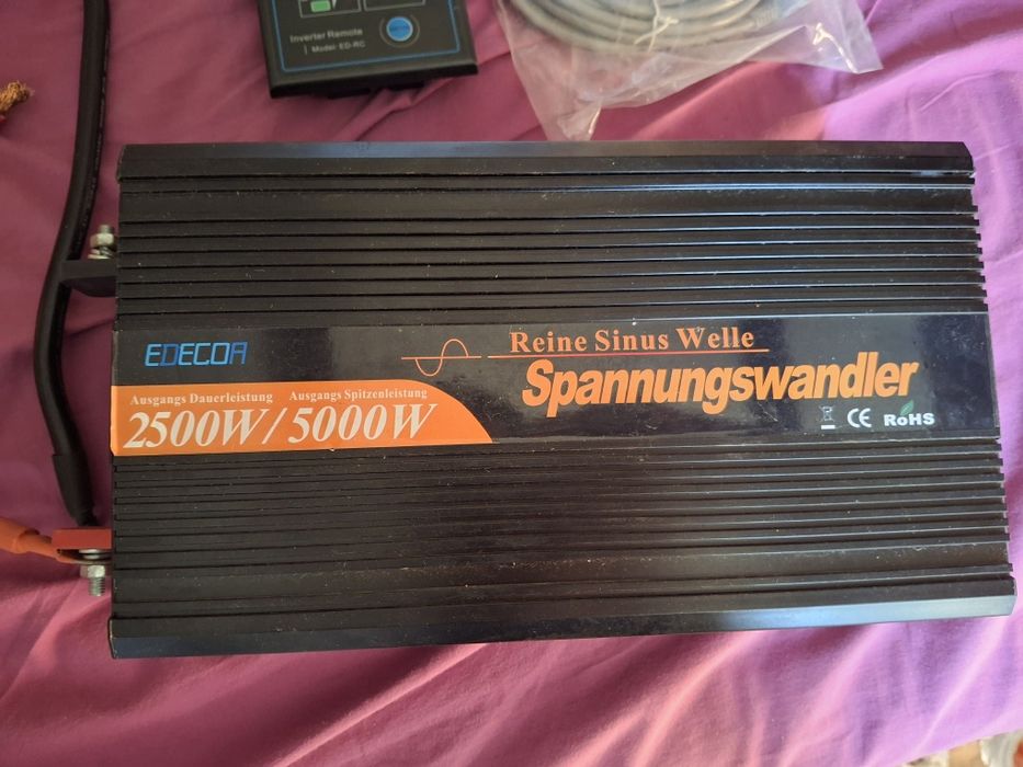 Inversor Edecoa 24 v 2500/5000 watts