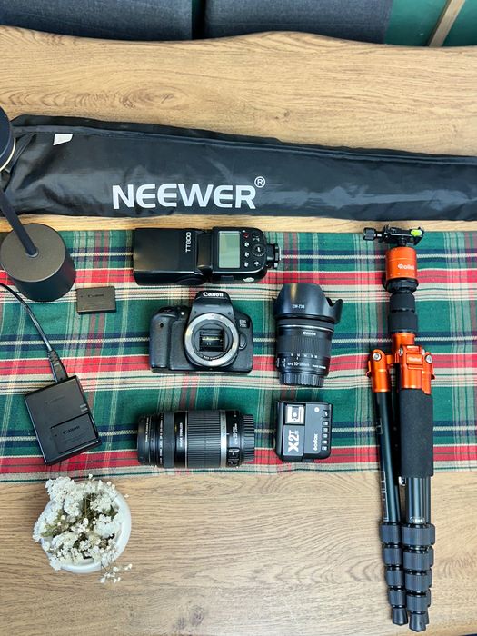 Kit de Fotografia Profissional para Casamentos e Eventos – Canon | Excelente Oportunidade de Investimento Canon 750D