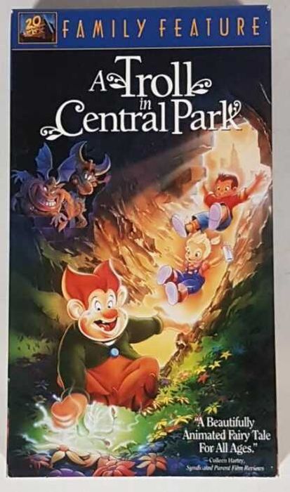 A Troll in Central Park / VHS видеокассета