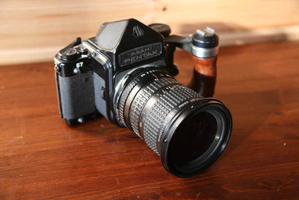 ペンタックス67 とりあえずの所感 KIPON BAVEYES Pentax 67 - GFX 0.62 x