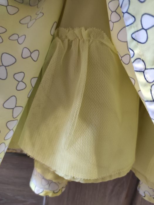 Sukienka letnia bawełniana na podszewce 110cm