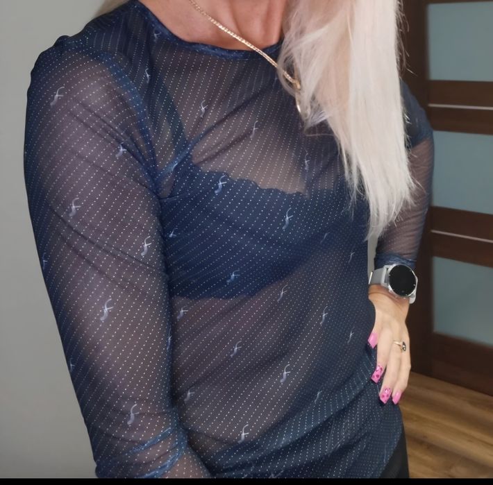 Nowa bluzka z siateczki