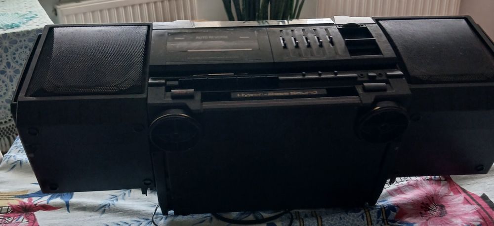 Магнітола JVC PC-RV55W (Японія, 90-ті) робоче радіо, рідні колонки