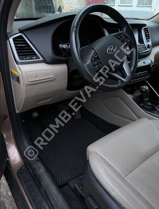 Коврики EVA Водійський, 2, 4, 5 шт ГАРАНТІЯ Килимки Авто ЭВА ЕВА