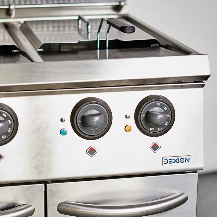 Frytownica dwukomorowa wolnostojąca profesjonalna Dexion