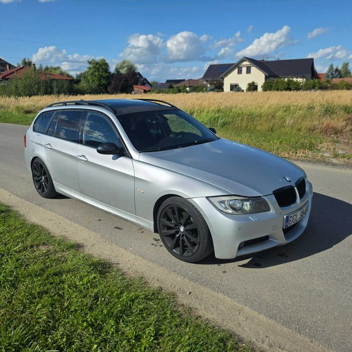 Bmw E91 M47 163km M pakiet Panorama Duza Navi Xenon Sporty Nagłosnienie Podswietlane Klamki