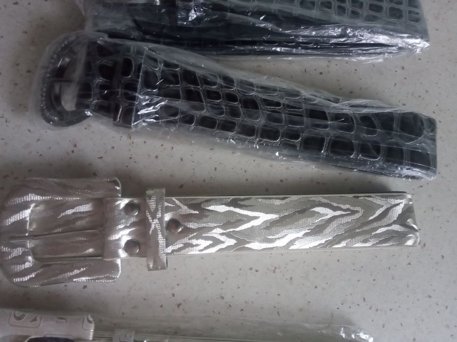 Pasek do spodni damskie komplet