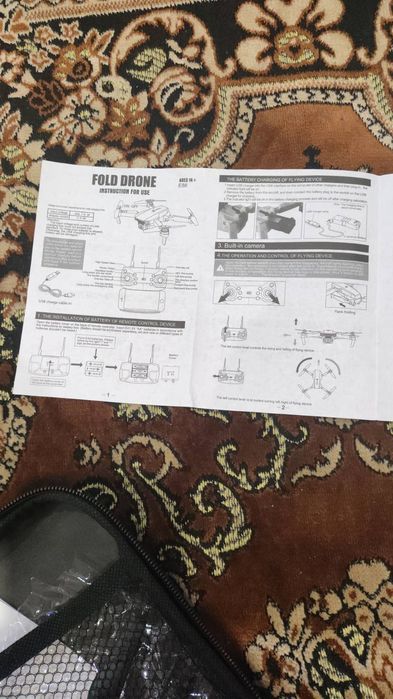 Квадрокоптер дитячий БЕЗ АКУМУЛЯТОРА із камерою Drone E88 PRO — Раді