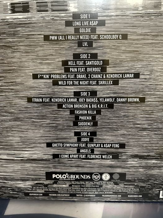 Asap Rocky - Long. Live. A$ap (Deluxe Edition) Vinyl