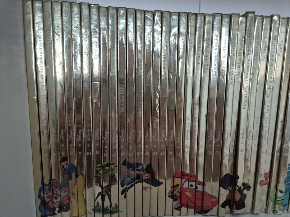 Złota kolekcja Disney książki kolekcja hachette
