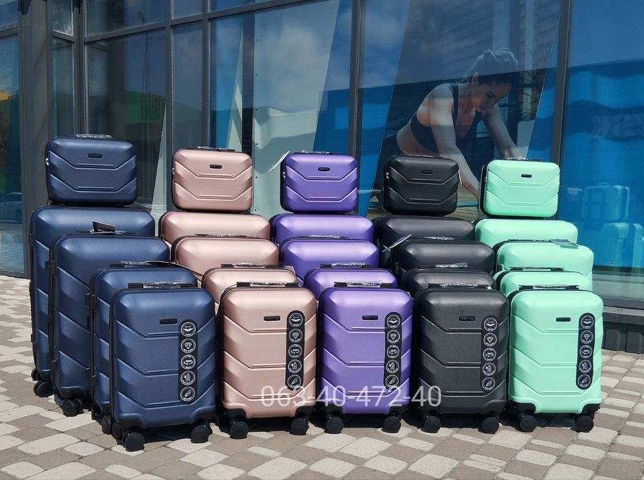 Чемодан Wings 148 розовый