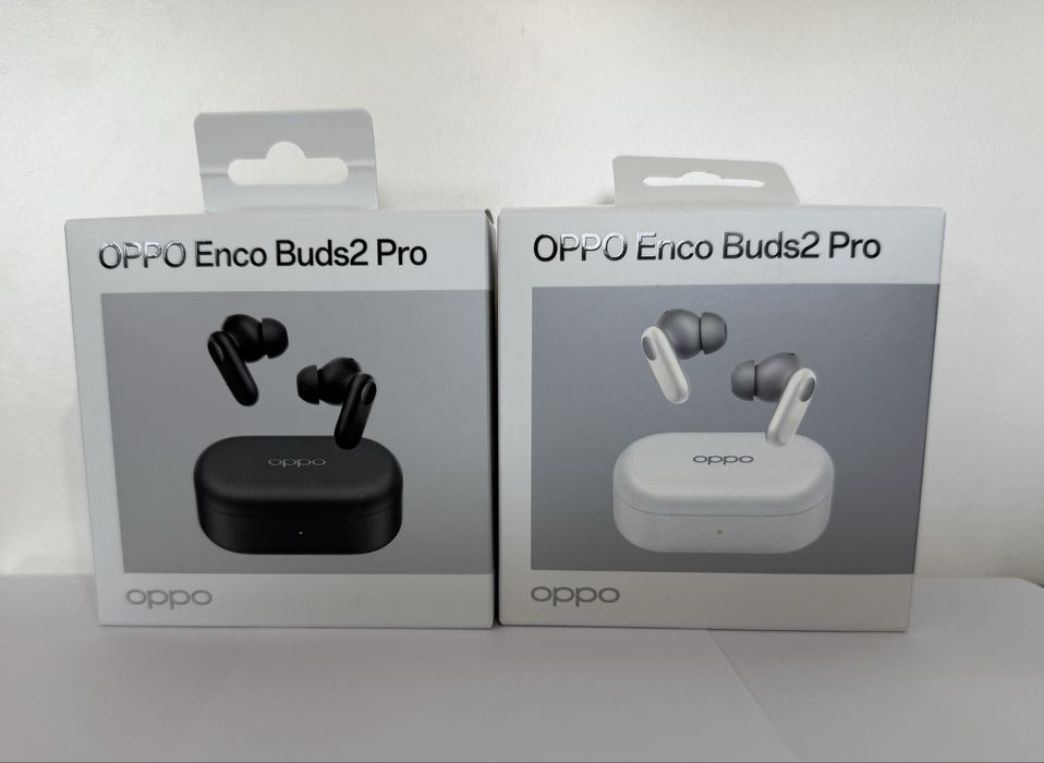 Навушники OPPO Enco Buds 2 Pro — нові, запаковані | Чорні та білі