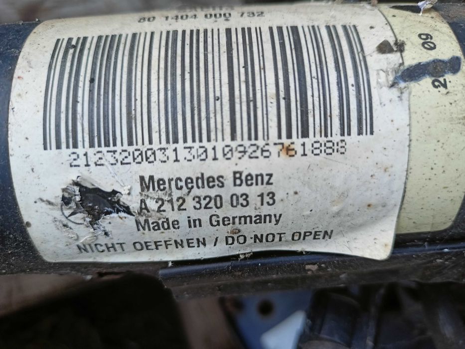 Mercedes E Klasa W212 2.2 CDi Amortyzator Prawy Piasta Prawa Zacisk