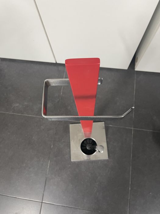 Suporte papel higiénico + piaçaba