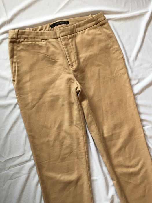 Zara, 34/36, chinosy beżowe