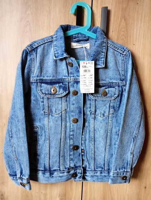 Nowa kurtka jeansowa, katana chłopięca Reserved r128.